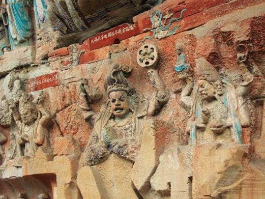 Rock Carvings in Altay Mountains